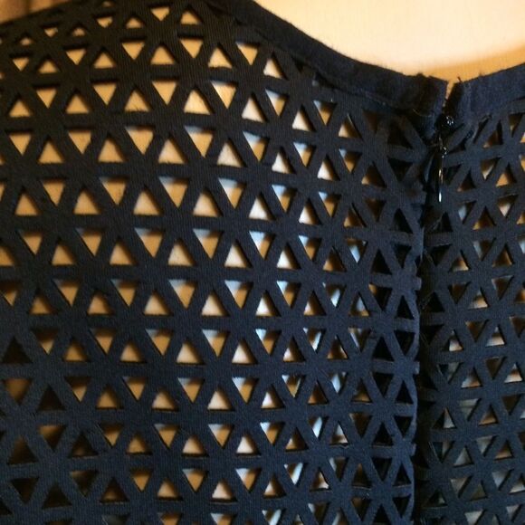 Allen B. Body Con LBD w/Laser Cut Neoprene Fabric - Picture 9 of 16